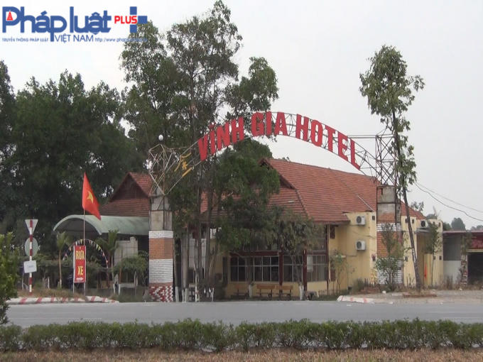 Công trình Vĩnh Gia Hotel thản nhiên tồn tại, mặc dù xây dựng trái phép trên phần đất trang trại.