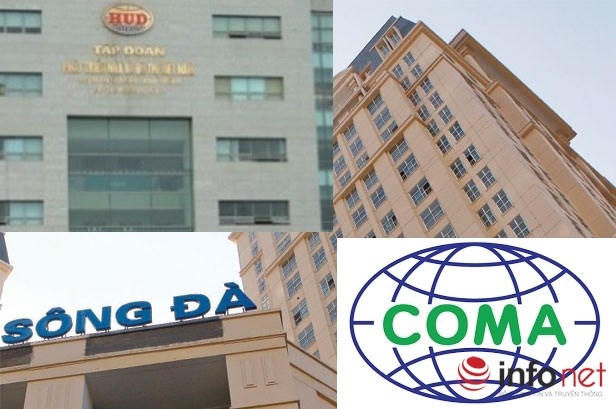 Tổng công ty Sông Hồng, Sông Đà, HUD, Coma, Viwaseen… là những cái tên bị Bộ Xây dựng nêu tên vì kết quả kinh doanh thấp, dư nợ lớn.