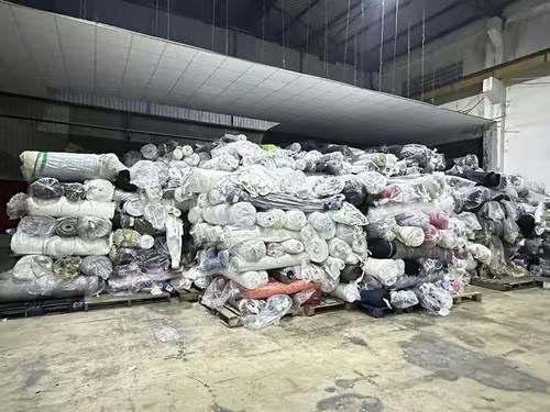 Bắt giữ 100 tấn vải cuộn không rõ nguồn gốc, xử phạt 116 triệu đồng.