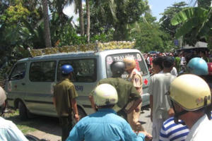 Hiện trường vụ việc. Ảnh minh họa.