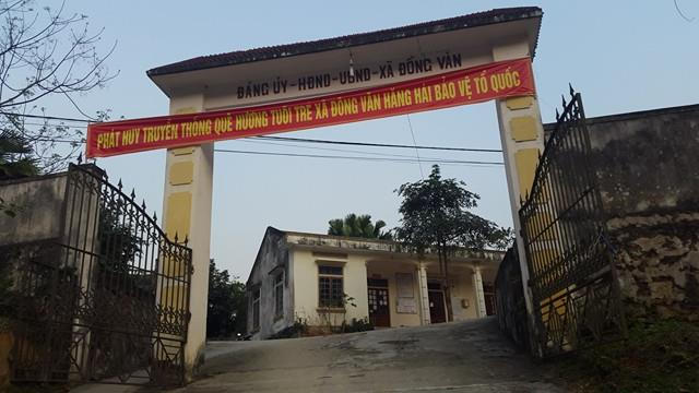 Ủy ban nhân dân xã Đồng Văn, huyện Quế Phong, tỉnh Nghệ An.