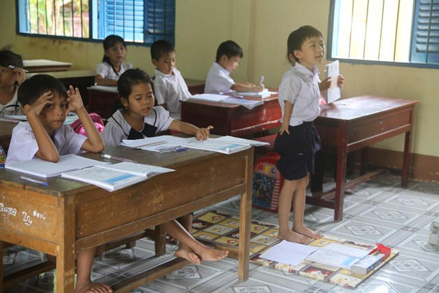 Mặc dù sinh ra bị khiếm khuyết nhưng Tài có nghị lực rất phi thường