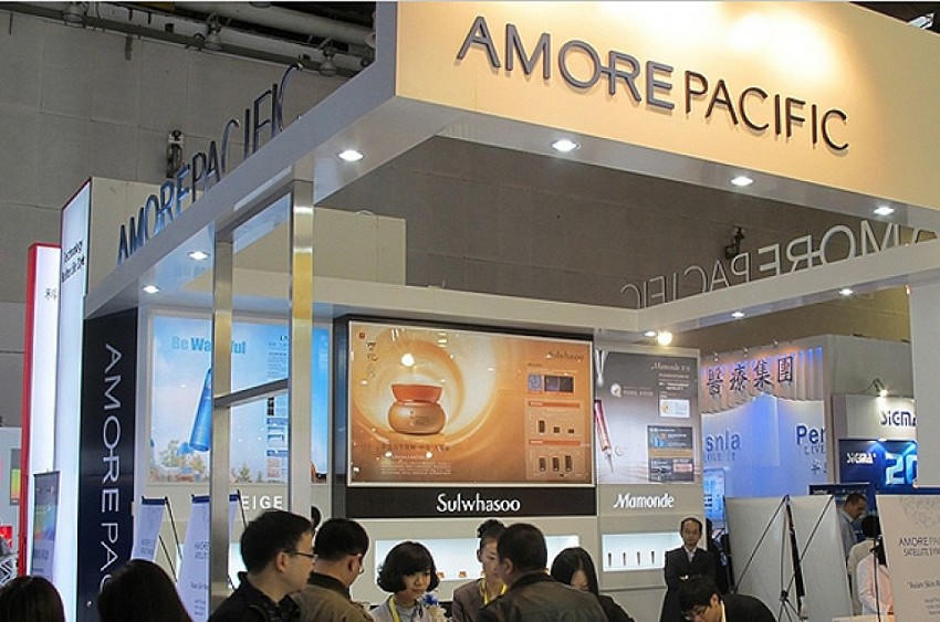 Công ty Amorepacific Việt Nam bị tiêu huỷ lô sữa rửa mặt không đạt chất lượng. Ảnh Amore Pacific