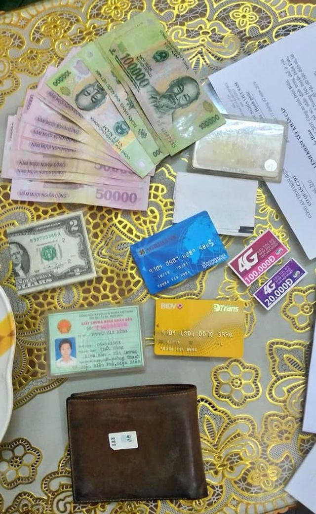 Những vật chứng của vụ án mà cảnh sát thu giữ.