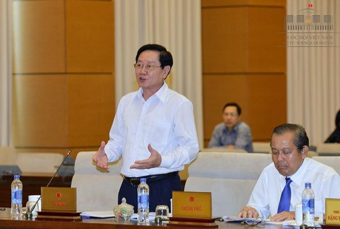 Bộ trưởng Nội vụ Lê Vĩnh Tân.