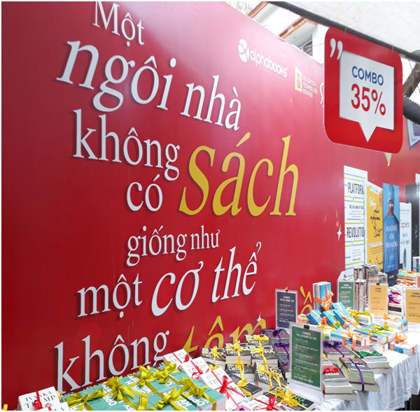 Hội sách kéo dài từ ngày 2/3 đến ngày 4/3 với nhiều chương trình ưu đãi dành cho độc giả.