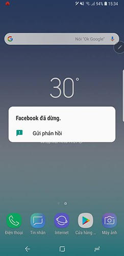 Facebook liên tục bị crash và không truy cập được