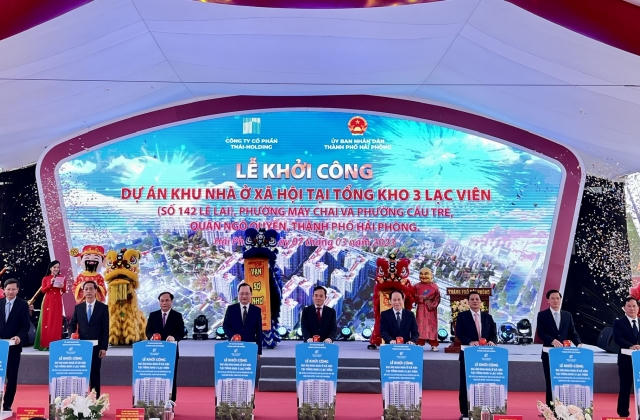 Hải Phòng: Khởi công khu nhà ở xã hội trên 4.800 tỷ đồng