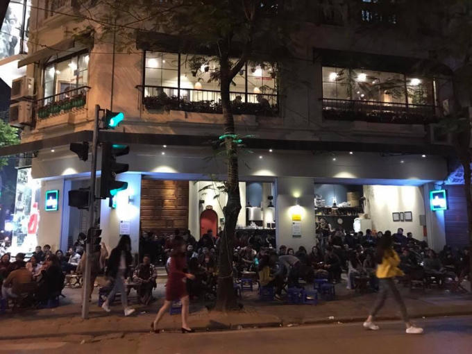 Một cơ sở của aha cafe (ảnh Báo Đời sống và Tiêu dùng).