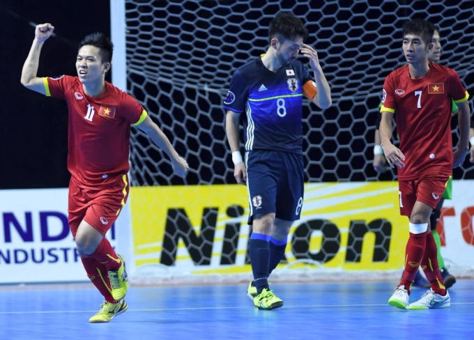 Futsal Việt Nam đã biến giấc mơ World Cup thành sự thật - Ảnh Quang Thắng.