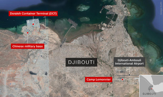 Djibouti có vị trí chiến lược quan trọng.