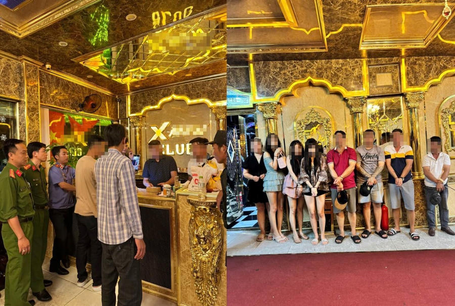 Phòng Cảnh sát cơ động và Công an đặc khu Phú Quốc tiến hành kiểm tra đột xuất 01 cơ sở kinh doanh dịch vụ karaoke tại khu phố 1 Dương Đông.