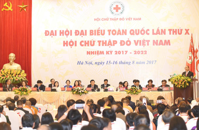 Đại hội đại biểu toàn quốc lần thứ X hội chữ thập đỏ Việt Nam.