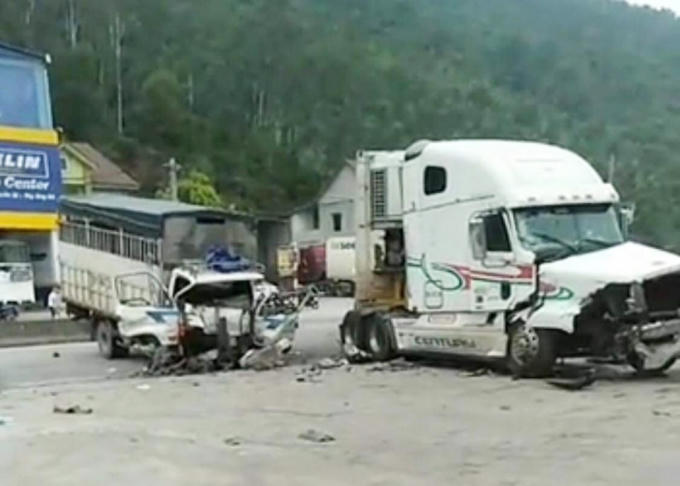 Hiện trường vụ tại nạn