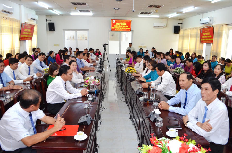 Quang cảnh họp mặt kỷ niệm 80 năm Ngày truyền thống ngành Tư pháp Việt Nam.