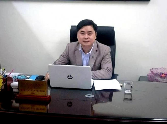 Luật sư Khương Tân Phương, Trưởng Văn phòng Luật sư Thuận Nam (Đoàn luật sư Thành phố Hà Nội)