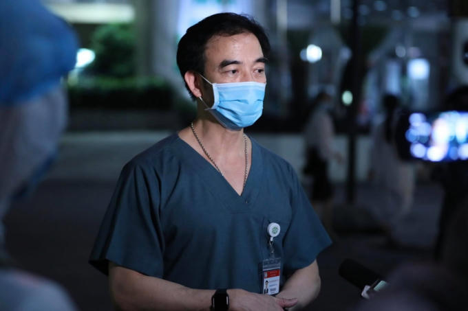 GS.TS Nguyễn Quang Tuấn, Giám đốc BV Bạch Mai. (Ảnh Dân trí)