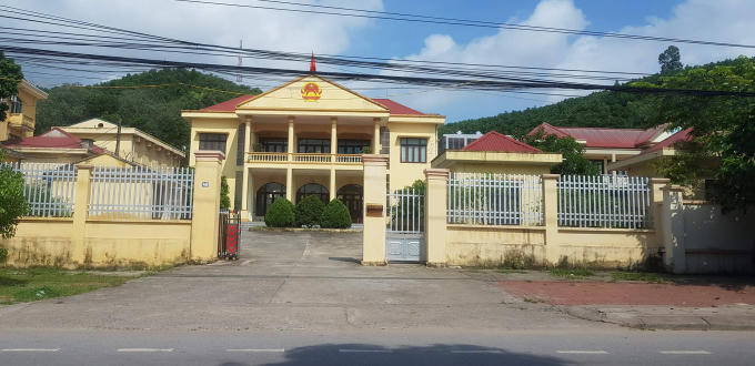 Trụ sở TAND huyện Vân Đồn, Quảng Ninh.