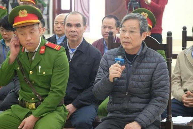 Ông Nguyễn Bắc Son kháng cáo xin giảm nhẹ hình phạt,