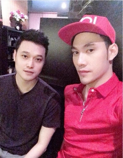 Quang Vinh và NTK Lí Qúi Khánh là bạn bè thân thiết với nhau gần 10 năm nay.