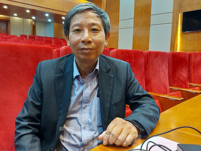 Ông Phạm Đình Thúy,  Vụ trưởng Vụ Thống kê Công nghiệp và Xây dựng, Tổng cục Thống kê. Ảnh: Tuấn Nguyễn