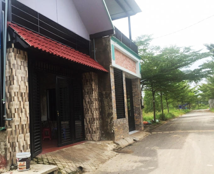 Nhiều người yên tâm khi mua đất, cất nhà ở khu dân cư có môi trường mát mẻ.