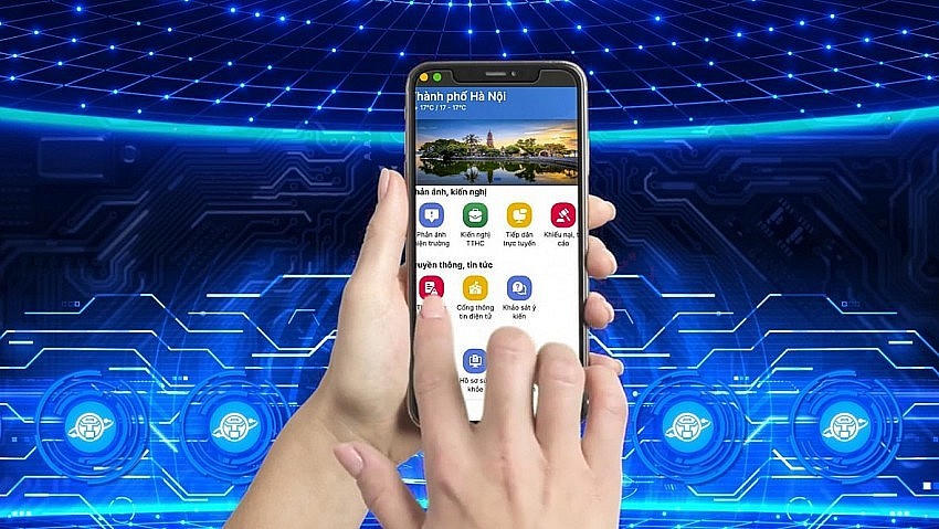 Hà Nội sẽ kiểm tra việc xử lý phản ánh, kiến nghị trên ứng dụng iHanoi. (Ảnh: thanglong.chinhphu.vn)