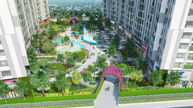 Imperia Sky Garden đang có chính sách ưu đãi rất lớn dành cho khách mua căn hộ