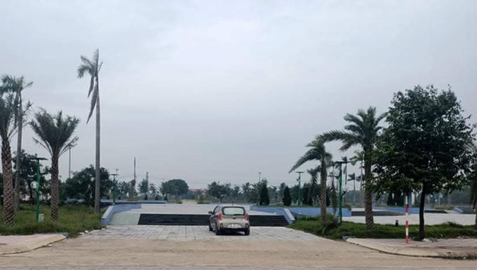 Công viên Hà Huy Tập xuống cấp...