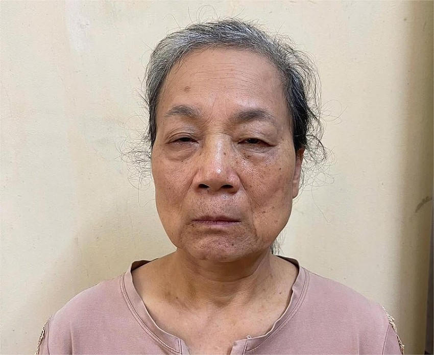 Bà Mai Thị Hạ bị khởi tố, bắt giam. (Ảnh: Công an tỉnh Tuyên Quang).