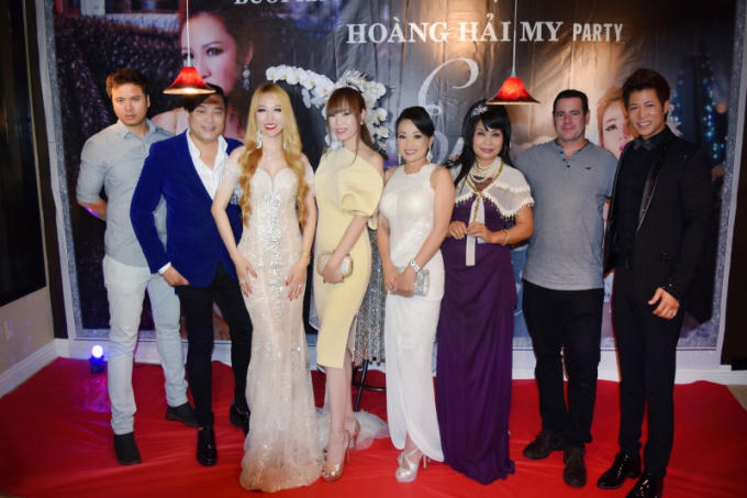 Hoa Hậu Hoàng Hải My tổ chức tiệc ra mắt CD & DVD tại biệt thự mặt tiền biển triệu đô ở Mỹ