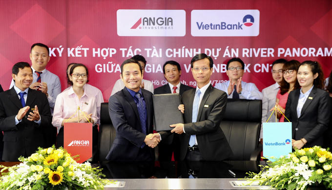 An Gia và VietinBank chính thức ký kết thỏa thuận hợp tác tài chính cho dự án River Panorama.