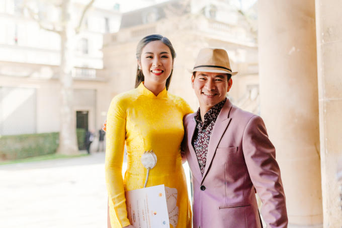Ngọc Hân và Xuân Bắc hội ngộ tại Pháp.