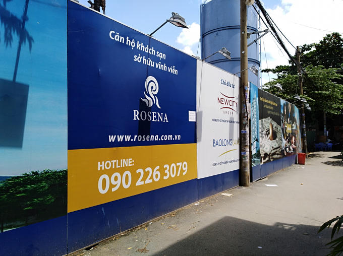 Dự án quảng cáo rầm rộ tới khách hàng.