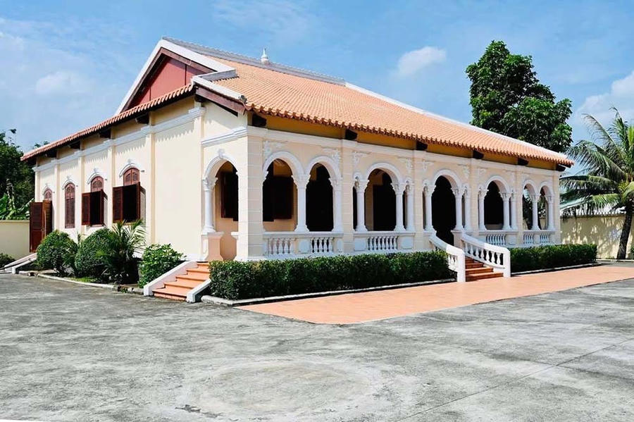 Di tích quốc gia Nhà Long Hiệp.