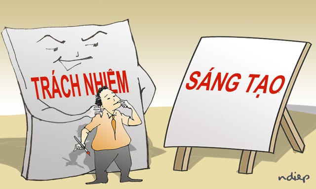 Để cán bộ dám nghĩ, dám làm