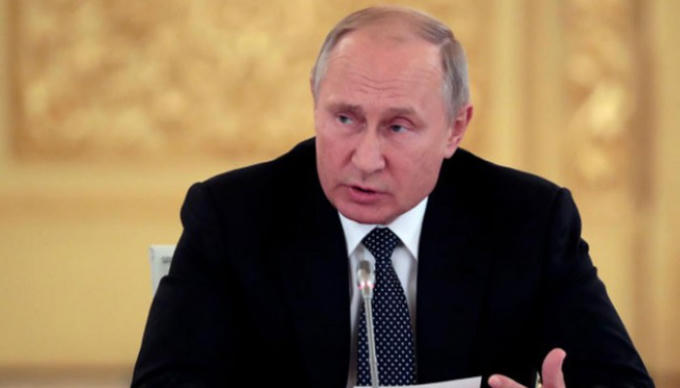 Tổng thống Nga Vladimir Putin - Ảnh: Reuters.