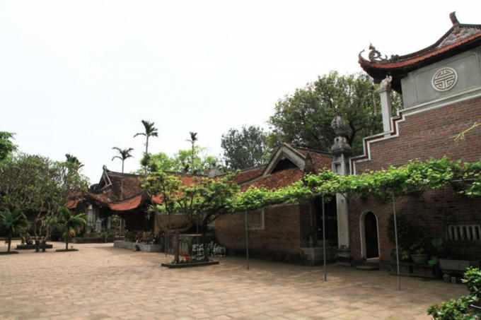 Một góc chùa Vĩnh Nghiêm (Yên Dũng, Bắc Giang).