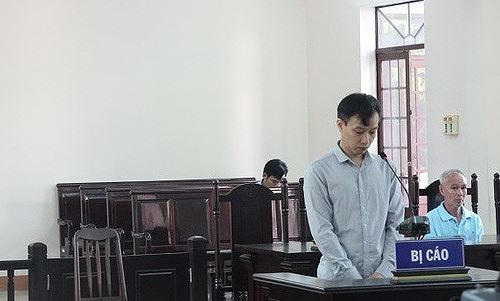 Bị cáo Vương Chí Nhân tại tòa. (Ảnh Báo Giao thông)