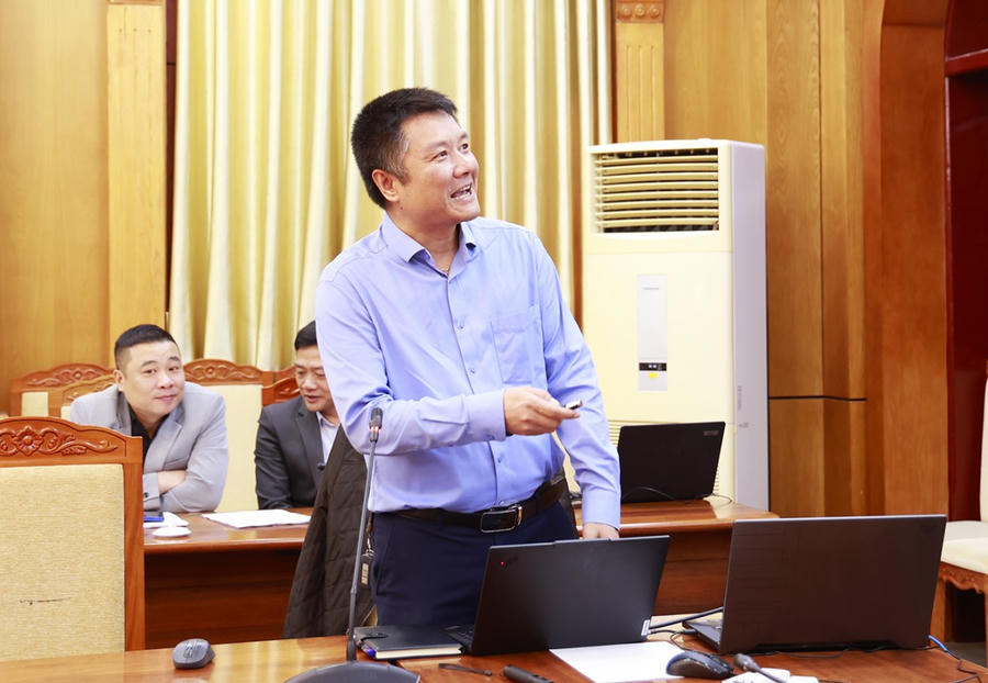 Đơn vị tư vấn trình bày tổng quan quy hoạch chung đô thị Bắc Ninh.