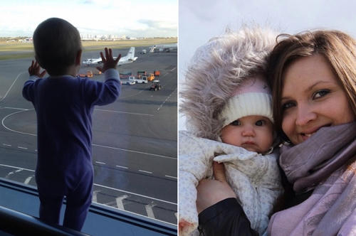 Bé gái Darina Gromova cùng mẹ. (Ảnh: Ny Post)