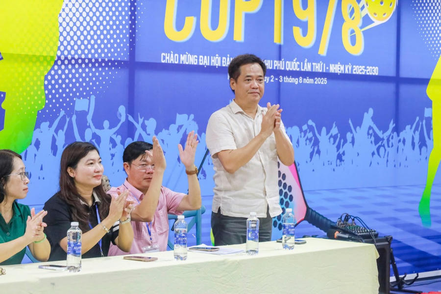 Bí thư Đặc khu Phú Quốc Lê Quốc Anh tham dự lễ khai mạc