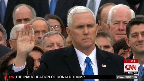 To&agrave;n cảnh lễ nhậm chức của &ocirc;ng Donald Trump