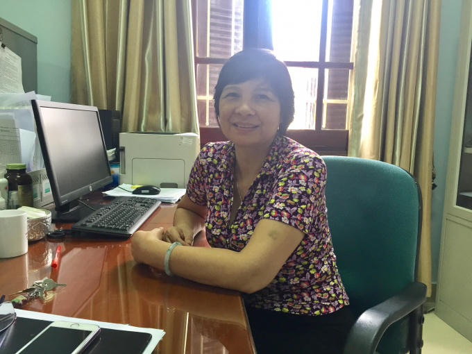 Bà Phạm Thanh Tân, Thư ký của Hội đồng đạo đức trong nghiên cứu y sinh học - Trường Đại học Y Hà Nội.