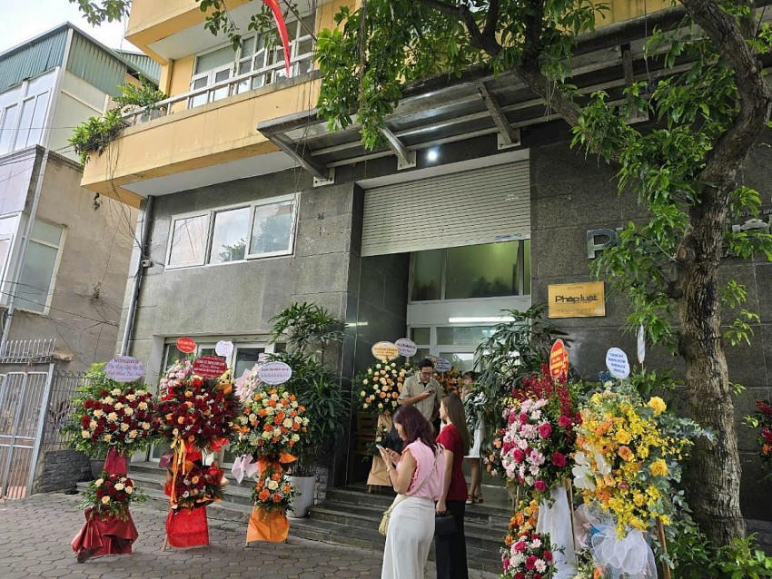 Trụ sở báo Pháp luật Việt Nam.