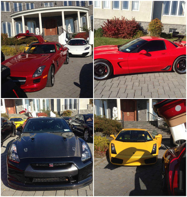 Không thể thiếu trong khối tài sản khổng lồ của gia đình cô là dàn siêu xe cực đỉnh