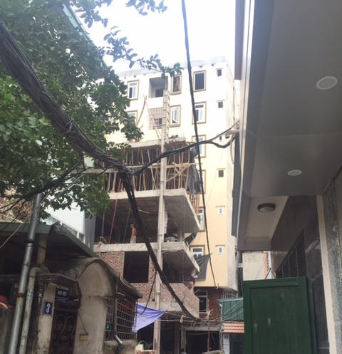 Chung cư Mini ở đường Vũ Tông Phan.