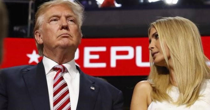 Ông Donald Trump và con gái Ivanka. (Ảnh: Reuters)