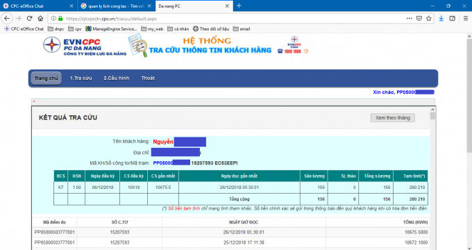 Hệ thống sẽ tự động gửi email thông báo đến khách hàng biết để có sự điều chỉnh kịp thời.