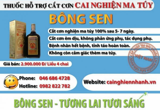 B&iacute; quyết mua thuốc cai nghiện ma t&uacute;y B&ocirc;ng Sen ch&iacute;nh h&atilde;ng